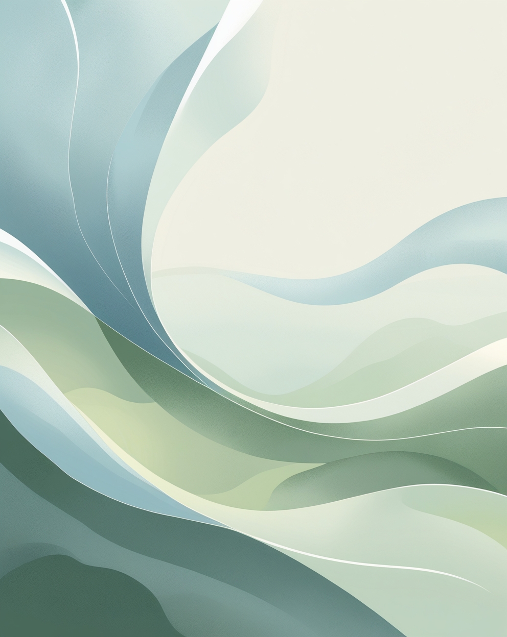 green-ish waves.