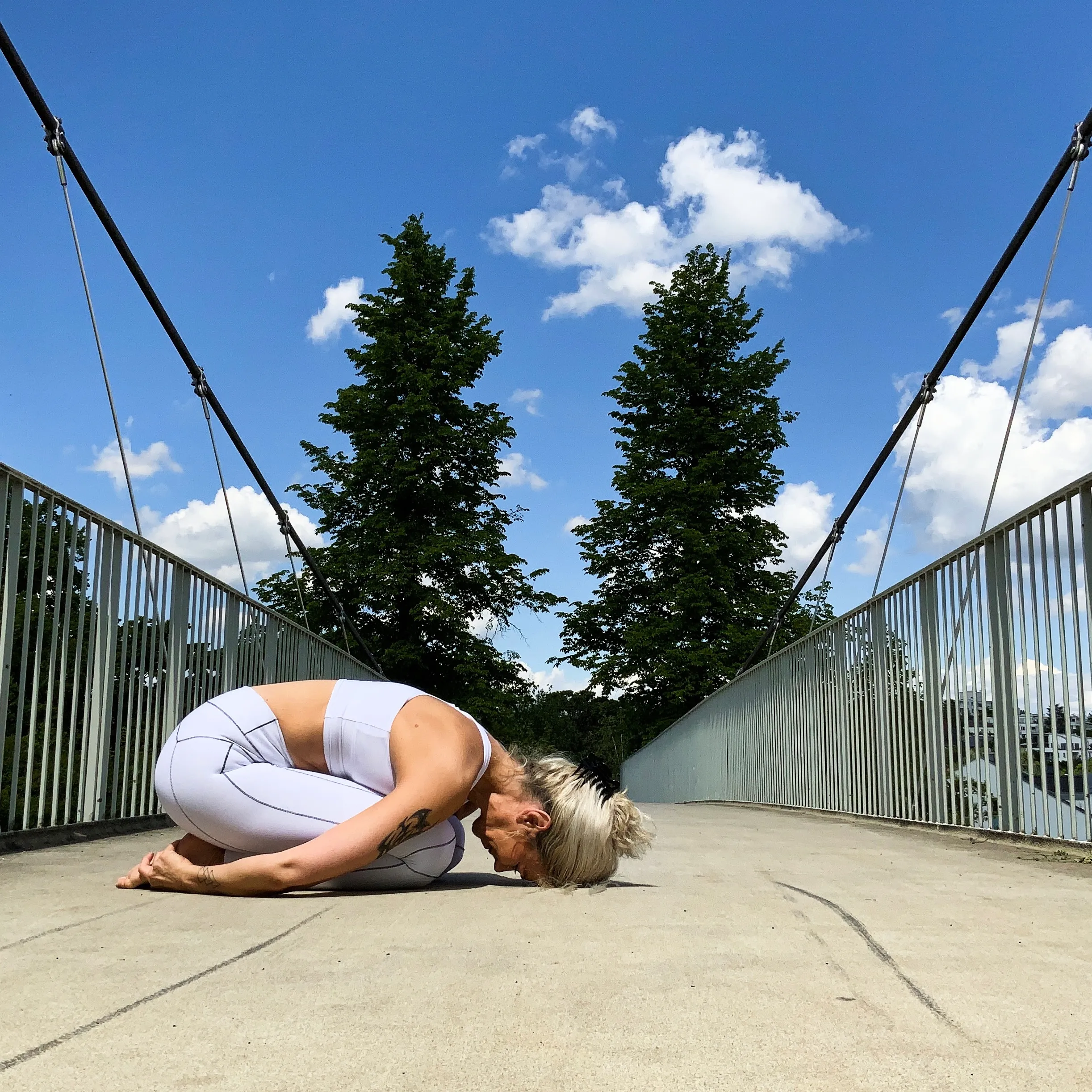 Outdoor Child's Pose